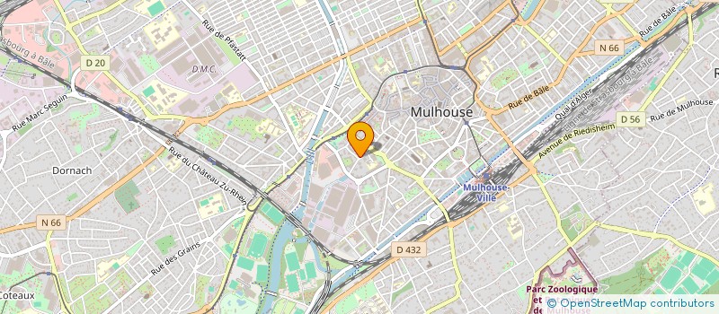 localisation de l'entreprise MADAME SABRINA CHERIF  MULHOUSE