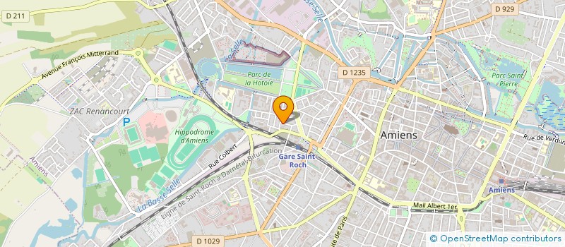 localisation de l'entreprise MADAME SABRINA CHIBANE à AMIENS