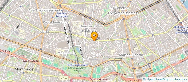 localisation de l'entreprise MADAME SABRINA CHOPINAUD  PARIS