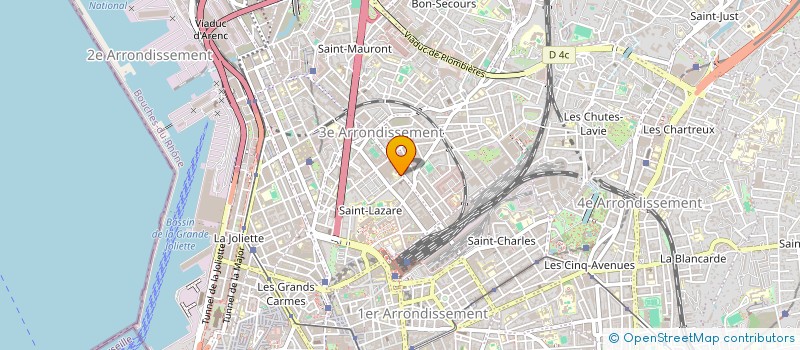 localisation de l'entreprise MADAME SABRINA CHOULAK à MARSEILLE