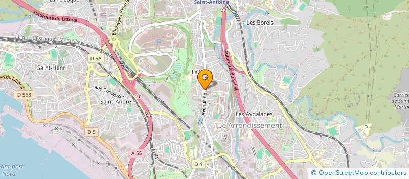 localisation de l'entreprise MADAME SABRINA CHOULAK à MARSEILLE