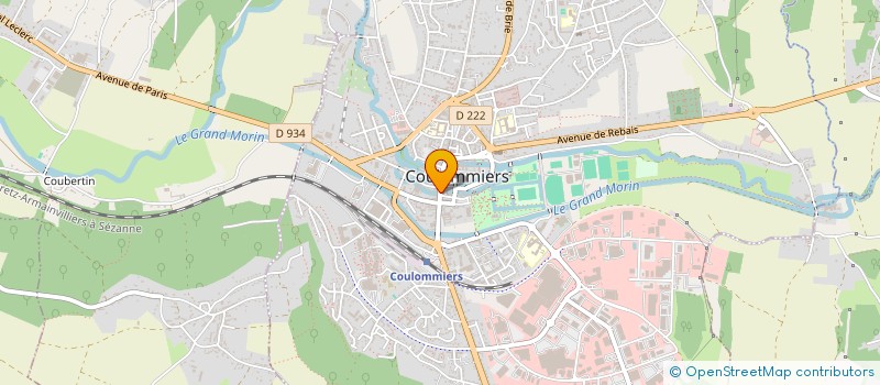 localisation de l'entreprise MADAME SABRINA CIANCI à COULOMMIERS