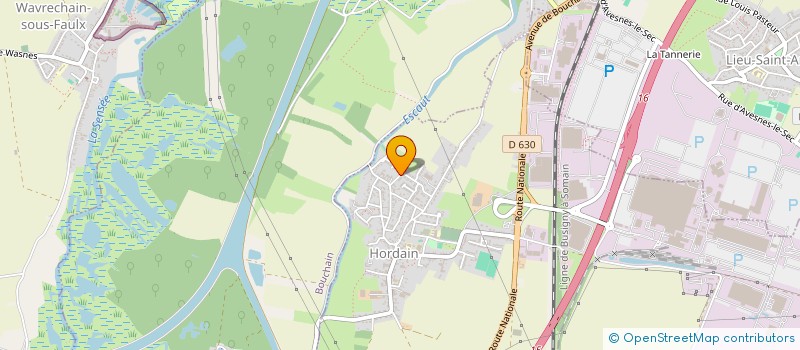 localisation de l'entreprise MADAME SABRINA CINQUEUX  HORDAIN