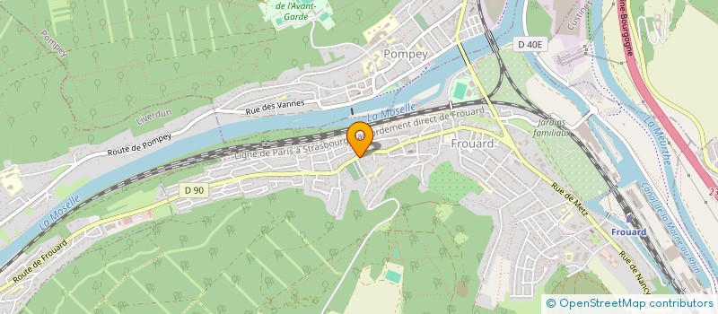 localisation de l'entreprise MADAME SABRINA CIRPACI  FROUARD