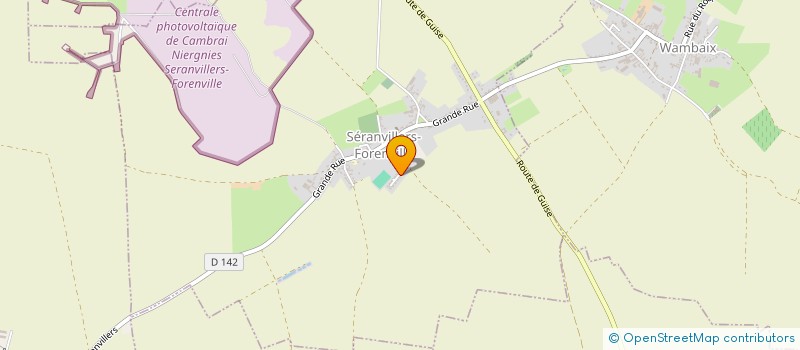 localisation de l'entreprise MADAME SABRINA CIVIDINO à SERANVILLERS-FORENVILLE