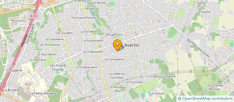 localisation de l'entreprise MADAME SABRINA CLAUS à SAINT-AVERTIN