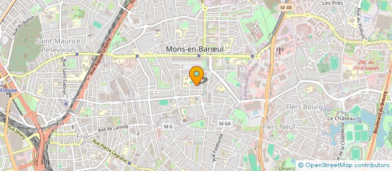 localisation de l'entreprise MADAME SABRINA COLASSE  MONS-EN-BARUL