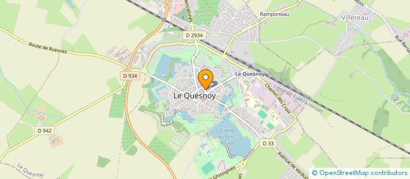 localisation de l'entreprise MADAME SABRINA COLLEONI  LE QUESNOY