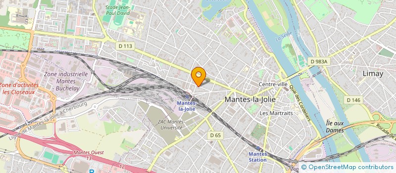 localisation de l'entreprise MADAME SABRINA COLLIER  MANTES-LA-JOLIE