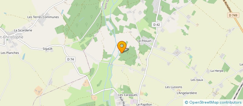 localisation de l'entreprise MADAME SABRINA COMTE  VELLECHES