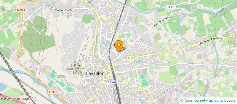 localisation de l'entreprise MADAME SABRINA CORNILLON  CAVAILLON