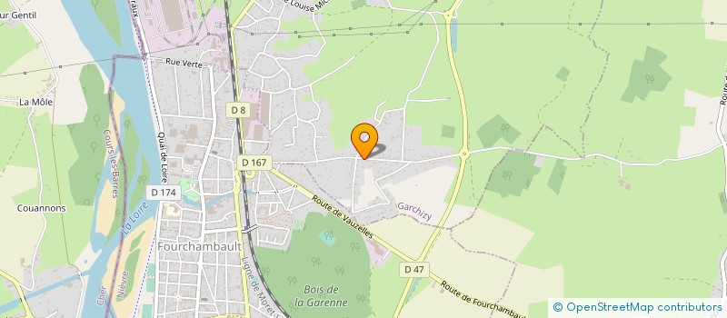 localisation de l'entreprise MADAME SABRINA CORSELLIS  GARCHIZY