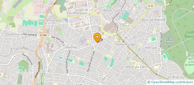 localisation de l'entreprise MADAME SABRINA COSSON à LE HAVRE