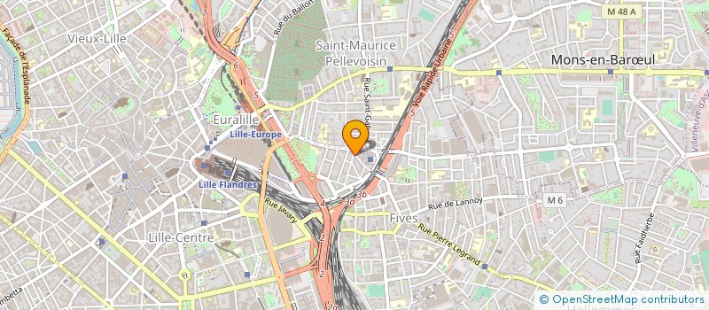 localisation de l'entreprise MADAME SABRINA COUFOURIER à LILLE