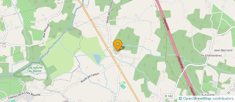 localisation de l'entreprise MADAME SABRINA COUPET  SAINT-LAURENT-D'ARCE