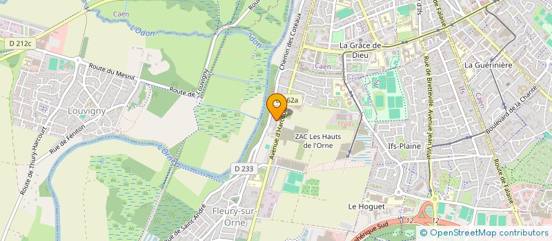 localisation de l'entreprise MADAME SABRINA COUPRY  FLEURY-SUR-ORNE