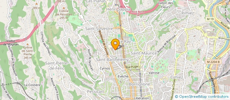 localisation de l'entreprise MADAME SABRINA CUSUMANO à NICE