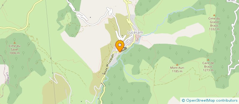 localisation de l'entreprise MADAME SABRINA D'ATTILIO  TOUET DE L'ESCARENE