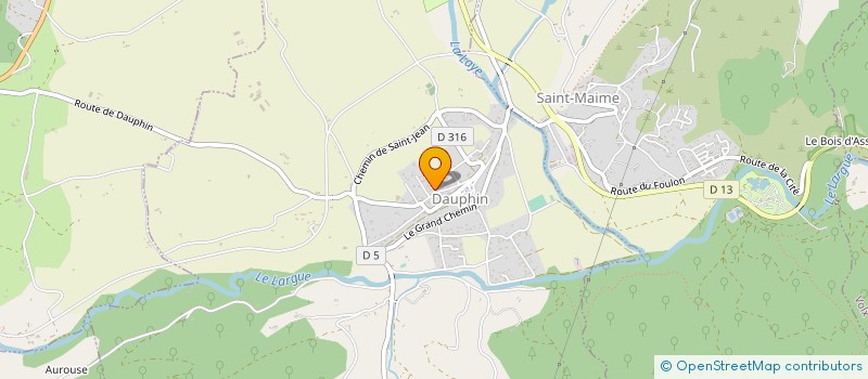 localisation de l'entreprise MADAME SABRINA DA CONCEICAO  DAUPHIN