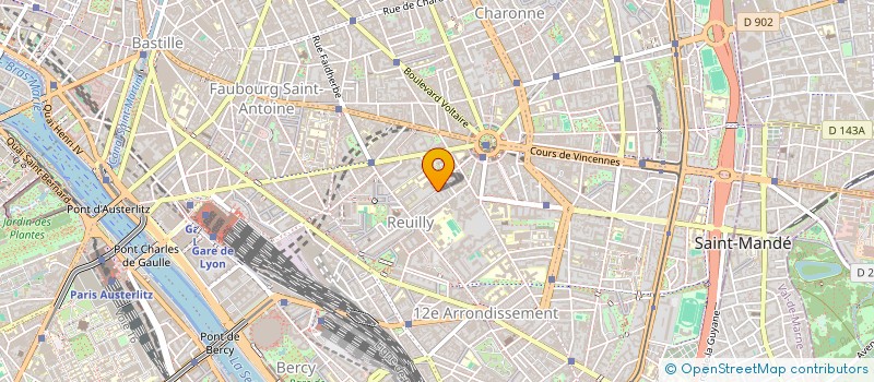 localisation de l'entreprise MADAME SABRINA DA SILVA MEDEIROS  PARIS