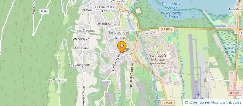 localisation de l'entreprise MADAME SABRINA DAL POZZO  LE BOURGET-DU-LAC