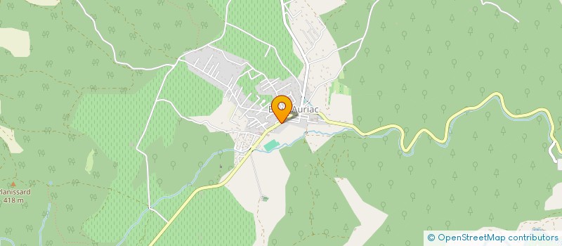 localisation de l'entreprise MADAME SABRINA DALMASSO  BRUE-AURIAC