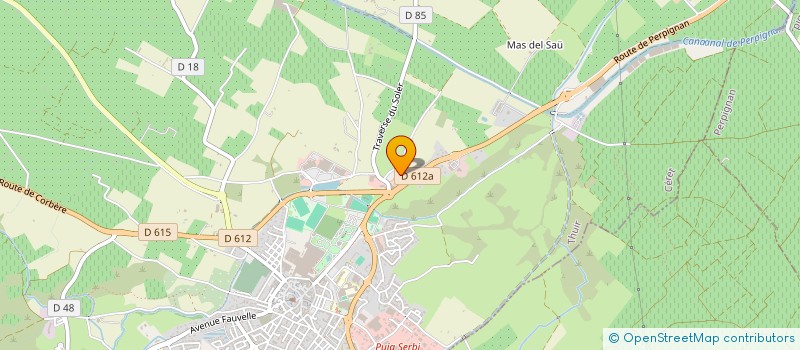 localisation de l'entreprise MADAME SABRINA DAMOU  THUIR