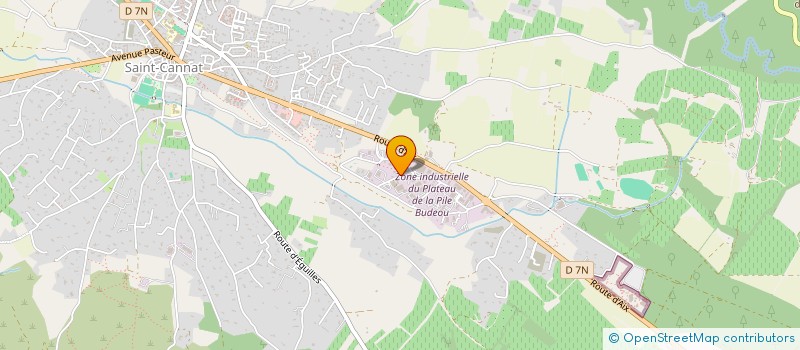 localisation de l'entreprise MADAME SABRINA DAMOUNE  SAINT-CANNAT