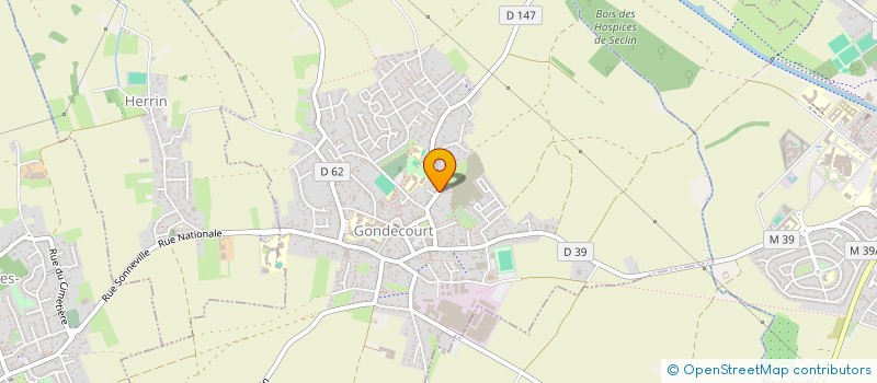 localisation de l'entreprise MADAME SABRINA DARRAS  WAVRIN