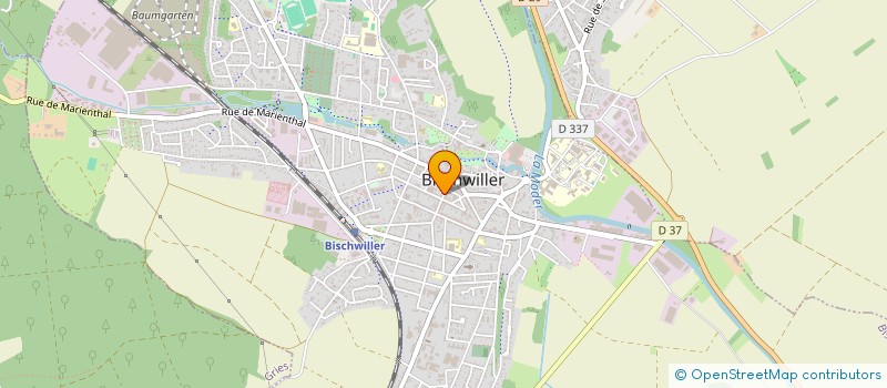 localisation de l'entreprise MADAME SABRINA DARSCH  BISCHWILLER