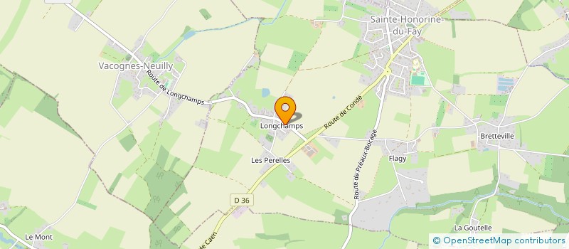 localisation de l'entreprise MADAME SABRINA DAVENET  SAINTE-HONORINE-DU-FAY