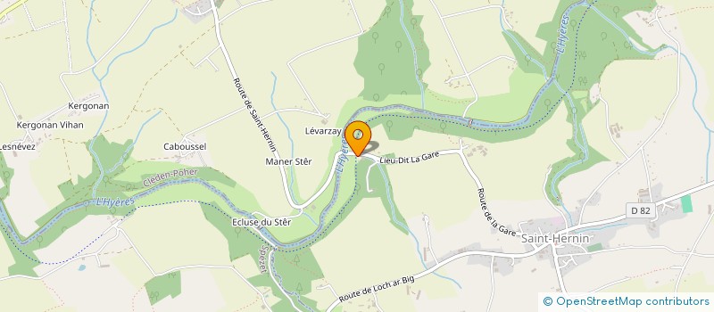 localisation de l'entreprise MADAME SABRINA DAVID  SAINT-HERNIN