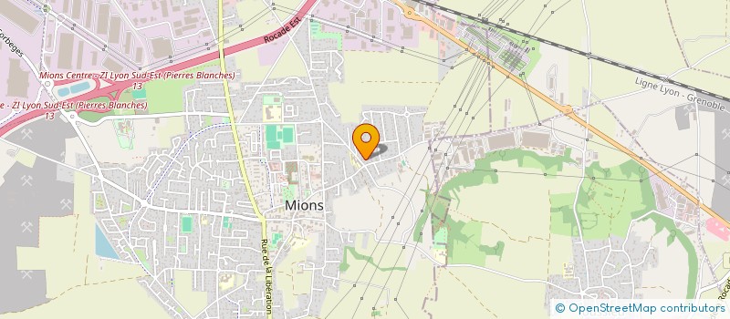 localisation de l'entreprise MADAME SABRINA DE FELICE  MIONS