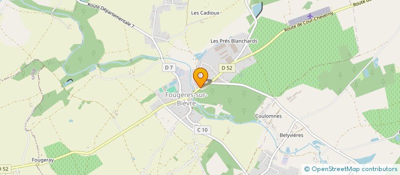 localisation de l'entreprise MADAME SABRINA DE SOUSA COSTA à LE CONTROIS-EN-SOLOGNE