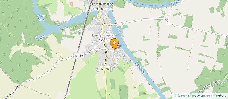 localisation de l'entreprise MADAME SABRINA DEBESSEL  LAMARCHE-SUR-SAONE