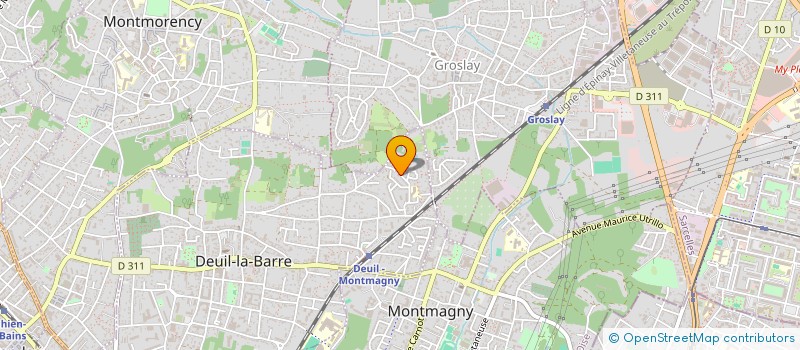 localisation de l'entreprise MADAME SABRINA DECANTON à DEUIL-LA-BARRE