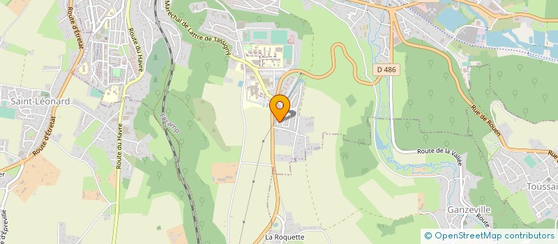 localisation de l'entreprise MADAME SABRINA DECHAMPS  FECAMP