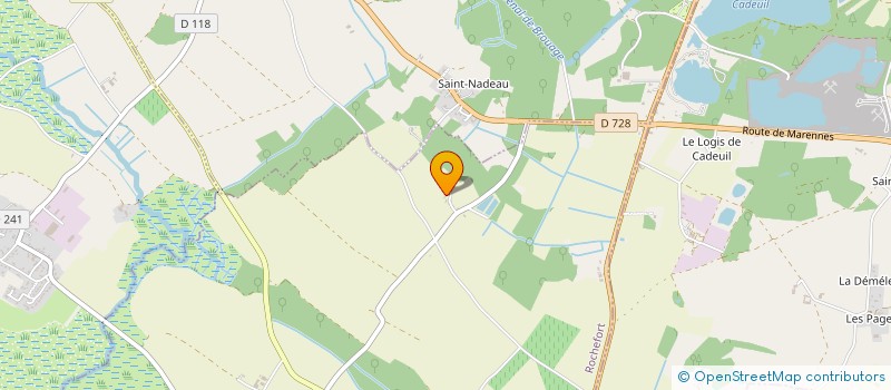 localisation de l'entreprise MADAME SABRINA DECTOR à LE GUA