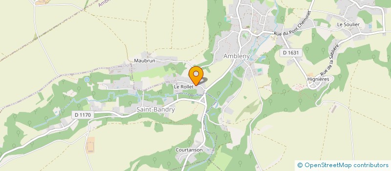 localisation de l'entreprise MADAME SABRINA DEGRELLE  AMBLENY