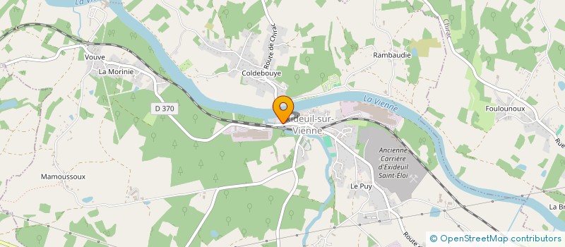 localisation de l'entreprise MADAME SABRINA DELAHAYE  EXIDEUIL-SUR-VIENNE