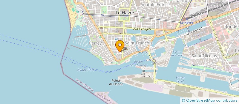 localisation de l'entreprise MADAME SABRINA DELALONDRE  LE HAVRE