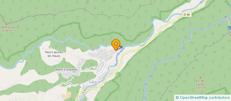 localisation de l'entreprise MADAME SABRINA DELAMOTHE  SALAZIE