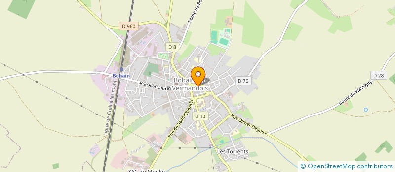 localisation de l'entreprise MADAME SABRINA DELATTRE à BOHAIN-EN-VERMANDOIS
