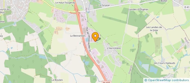 localisation de l'entreprise MADAME SABRINA DEMOERSMAN  MONTGERMONT