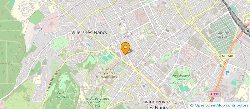 localisation de l'entreprise MADAME SABRINA DERDICHE  NANCY