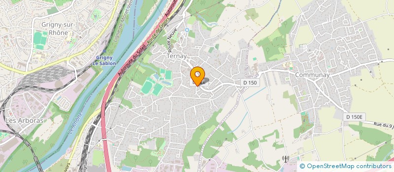 localisation de l'entreprise MADAME SABRINA DERDOUBA  TERNAY