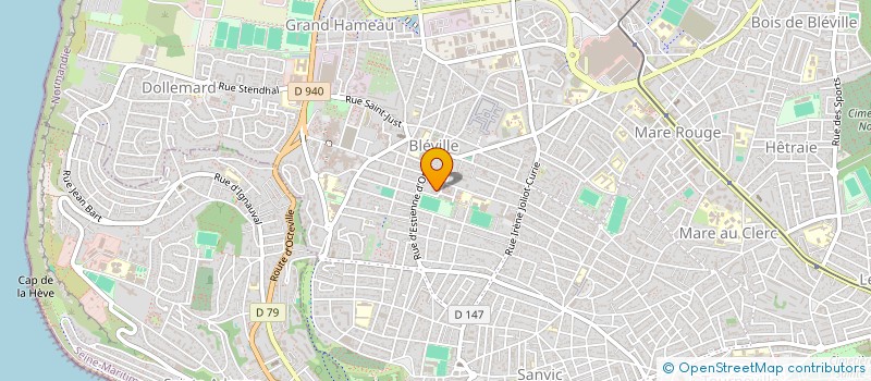 localisation de l'entreprise MADAME SABRINA DERSION  LE HAVRE