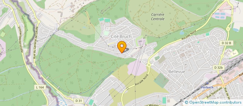 localisation de l'entreprise MADAME SABRINA DESCAMPS  FORBACH