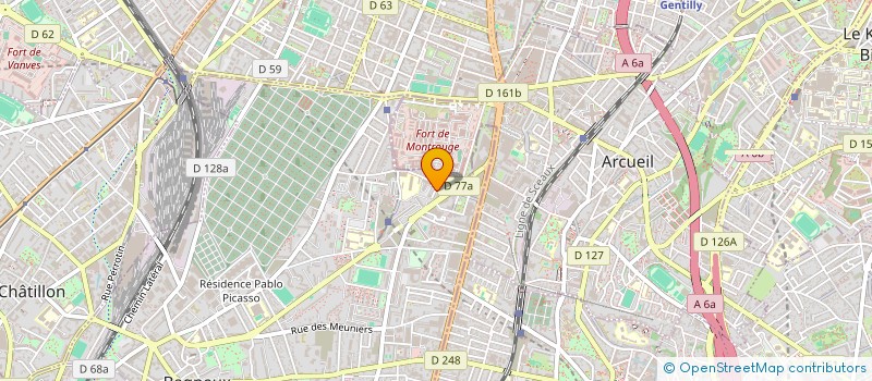 localisation de l'entreprise MADAME SABRINA DI GERONIMO à BAGNEUX