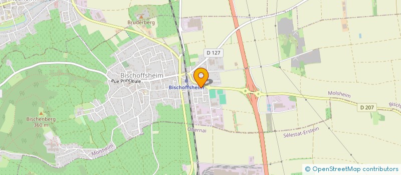 localisation de l'entreprise MADAME SABRINA DI PALO BURRONE  BISCHOFFSHEIM